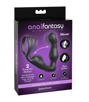 ANAL FANTASY ELITE COLLECTION MASAJEADOR PROSTATICO VIBRADOR RECARGABLE