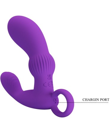 PRETTY LOVE CAYLA MASAJEADOR VIBRADOR ANAL LILA