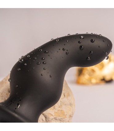 ROCKS OFF RO ZEN RRO PLUG ANAL CON ANILLO VIBRADOR PARA EL PENE NEGRO