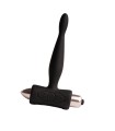ROCKS- OFF - PETITE SENSATIONS TEAZER PLUG ANAL VIBRADOR NEGRO