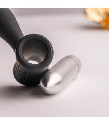 ROCKS OFF PETITE SENSATIONS TEAZER PLUG ANAL VIBRADOR NEGRO