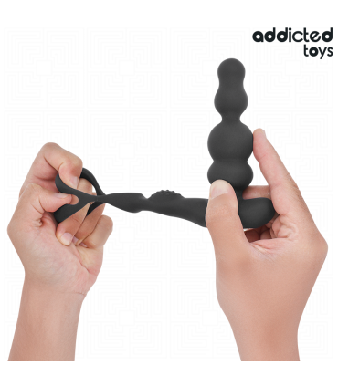 ADDICTED TOYS MASAJEADOR PROSTATICO ROTATORIO CONTROL REMOTO