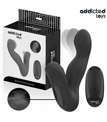 ADDICTED TOYS MASAJEADOR PROSTATICO OSCILANTE CON MODO PULSACIONES CONTROL REMOTO