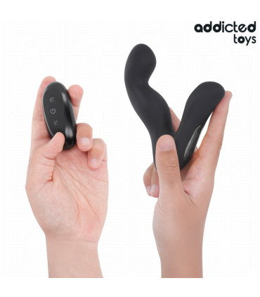 ADDICTED TOYS MASAJEADOR PROSTATICO OSCILANTE CON MODO PULSACIONES CONTROL REMOTO