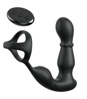 ANAL FANTASY ELITE COLLECTION ANILLO Y MASAJEADOR ANAL VIBRADOR CON CONTROL REMOTO