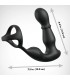 ANAL FANTASY ELITE COLLECTION ANILLO Y MASAJEADOR ANAL VIBRADOR CON CONTROL REMOTO