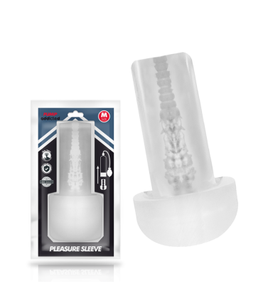 PUMP ADDICTED PLEASURE SLEEVE MASTUBADOR TALLA M