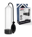 PUMP ADDICTED - BOMBA ERECCIÓN RX3 TRANSPARENTE CON VIBRADOR