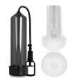 PUMP ADDICTED - BOMBA ERECCIÓN RX7 NEGRO CON MASTURBADOR