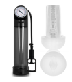 PUMP ADDICTED - BOMBA ERECCIÓN RX9 NEGRO CON MASTURBADOR