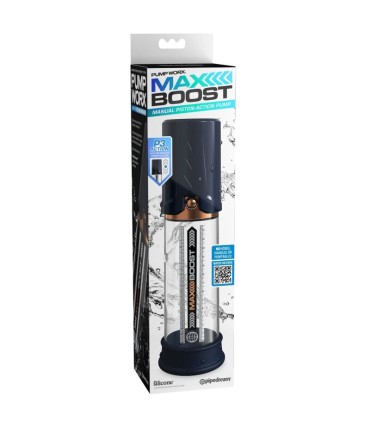 PUMP WORX BOMBA DE ERECCION MAX BOOST AZUL