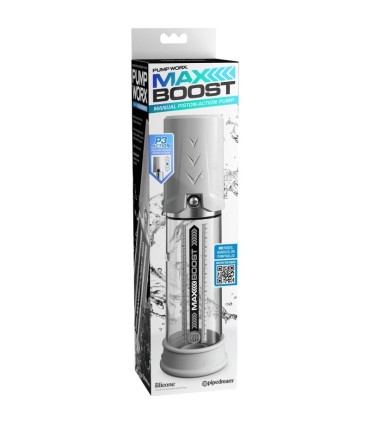PUMP WORX BOMBA DE ERECCION MAX BOOST BLANCO