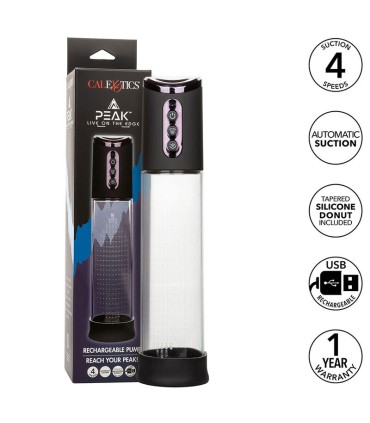 CALEXOTICS PEAK BOMBA SUCCIONADORA 4 VELOCIDADES NEGRO