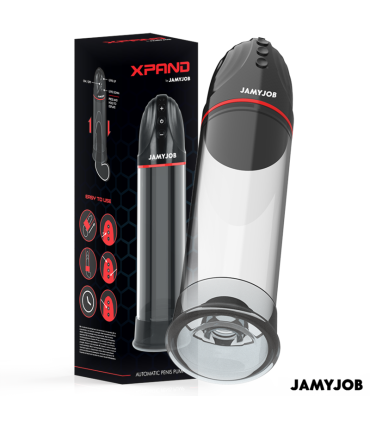 JAMYJOB XPAND BOMBA AUTOMATICA 3 NIVELES DE SUCCIONADOR GRIS