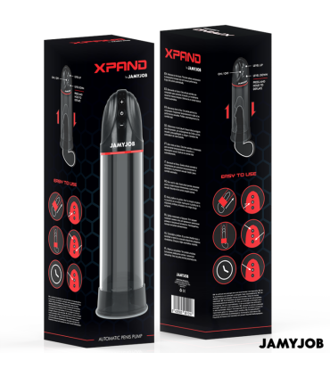 JAMYJOB XPAND BOMBA AUTOMATICA 3 NIVELES DE SUCCIONADOR GRIS