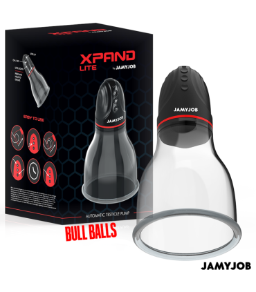 JAMYJOB XPAND LITE BOMBA AUTOMTICA DE TESTICULOS 3 NIVELES DE SUCCIONADOR GRIS