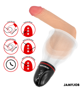 JAMYJOB XPAND LITE BOMBA AUTOMTICA DE TESTICULOS 3 NIVELES DE SUCCIONADOR GRIS