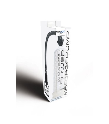 TOYJOY BOMBA DE MASAJE PODEROSA CON MANGA TRANSPARENTE