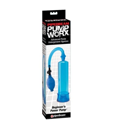 PUMP WORX BOMBA DE ERECCION PRINCIPIANTES AZUL