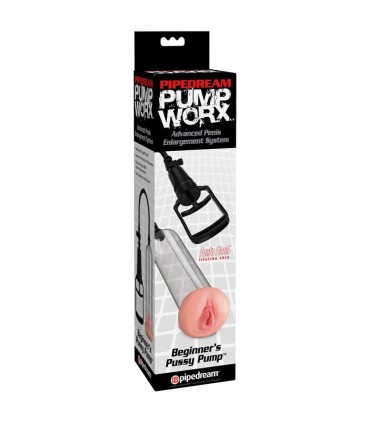 PUMP WORX BOMBA DE ERECCION CON VAGINA PARA PRINCIPIANTES