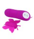 BAILE ESTIMULADOR DE CLITORIS MARIPOSA LOVE EGGS 12 VELOCIDADES LILA CONTROL REMOTO