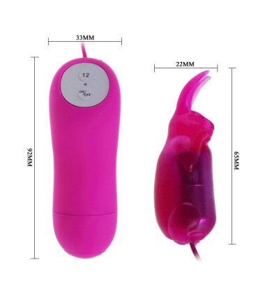 BAILE CUTE SECRET CONEJITO VIBRADOR 12 VELOCIDADES