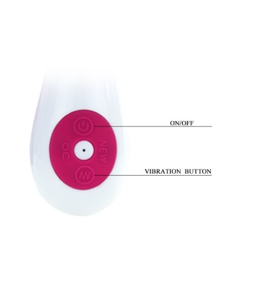 PRETTY LOVE FLIRTATION VIBRADOR CON ESTIMULADOR FELIX