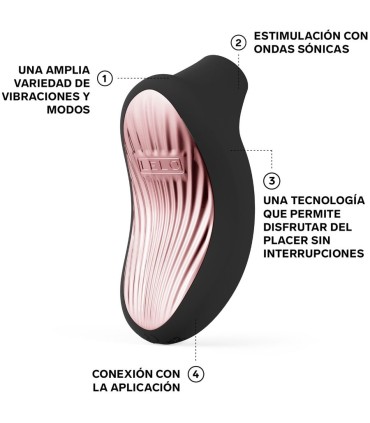 LELO SONA 3 CRUISE MASAJEADOR SONICO DE CLITORIS NEGRO