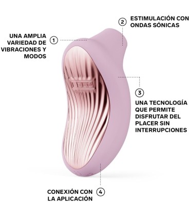 LELO SONA 3 CRUISE MASAJEADOR SONICO DE CLITORIS ROSA