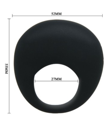 PRETTY LOVE TRAP ANILLO VIBRADOR NEGRO