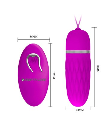 PRETTY LOVE FLIRTATION HUEVO VIBRADOR DAWN