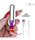 INTENSE KAREN MINI BALA VIBRADORA 10 MODOS RECARGABLE PLATEADO