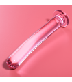NEBULA SERIES BY IBIZA - MODELO 8 DILDO CRISTAL TRANSPARENTE 14.5 CM -O- 2 CM
