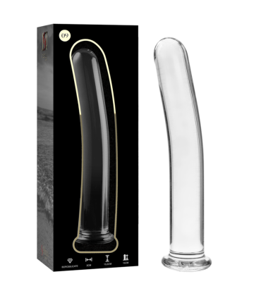 NEBULA SERIES BY IBIZA MODELO 9 DILDO CRISTAL TRANSPARENTE 155 CM O 25 CM