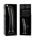 NEBULA SERIES BY IBIZA MODELO 9 DILDO CRISTAL TRANSPARENTE 155 CM O 25 CM