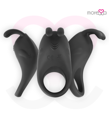 MORESSA BRAD PREMIUM SILICONE RECARGABLE NEGRO