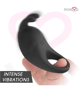 MORESSA BRAD PREMIUM SILICONE RECARGABLE NEGRO