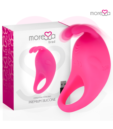 MORESSA BRAD PREMIUM SILICONE RECARGABLE ROSA