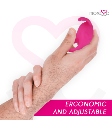 MORESSA BRAD PREMIUM SILICONE RECARGABLE ROSA