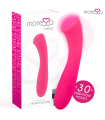 MORESSA - CELSO MASAJEADOR DUO PUNTO G Y SUERO PELVICO PREMIUM SILICONE RECARGABLE
