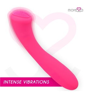 MORESSA CELSO MASAJEADOR DUO PUNTO G Y SUERO PELVICO PREMIUM SILICONE RECARGABLE