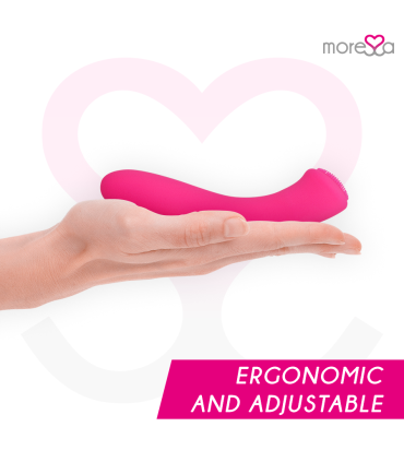 MORESSA CELSO MASAJEADOR DUO PUNTO G Y SUERO PELVICO PREMIUM SILICONE RECARGABLE