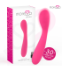 MORESSA DRUSO MASAJEADOR DUO PUNTO G Y SUERO PELVICO PREMIUM SILICONE RECARGABLE