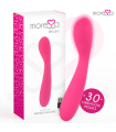 MORESSA - DRUSO MASAJEADOR DUO PUNTO G Y SUERO PELVICO PREMIUM SILICONE RECARGABLE