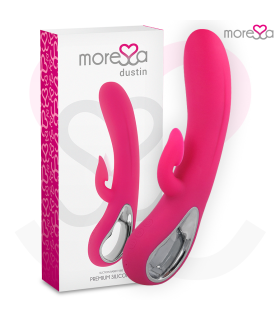MORESSA DUSTIN SUCCIONADOR CLITORIAL Y POTENTE VIBRACION PREMIUM SILICONE RECARGABLE