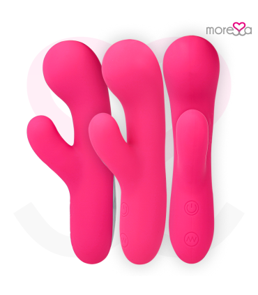 MORESSA JERRY CLIP VIBRADOR PUNTO G Y CLITORIS PREMIUM SILICONE RECARGABLE