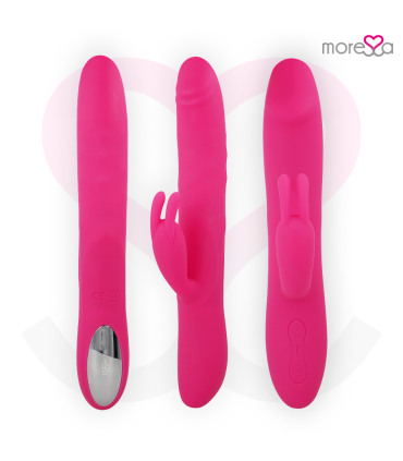 MORESSA MOLLY IMPULSOR UPDOWN Y POTENTE VIBRACION PREMIUM SILICONE RECARGABLE