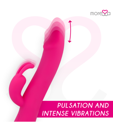 MORESSA MOLLY IMPULSOR UPDOWN Y POTENTE VIBRACION PREMIUM SILICONE RECARGABLE