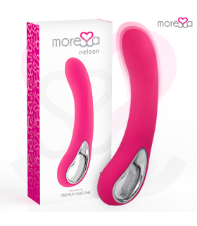 MORESSA NELSON MASAJEADOR PUNTO G PREMIUM SILICONE RECARGABLE