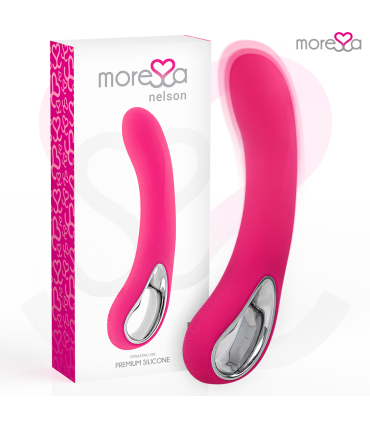 MORESSA NELSON MASAJEADOR PUNTO G PREMIUM SILICONE RECARGABLE